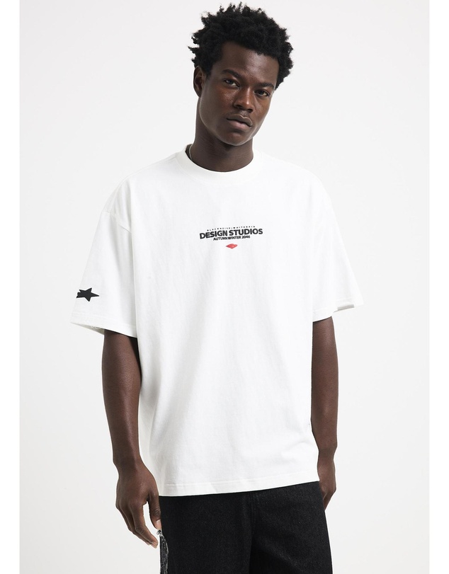 Black Noise White Rain - Star Studios T-Shirt