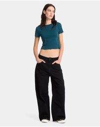 Volcom - Womens Beggy Denim Jeans