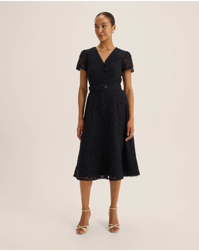 Review - Isadora Lace Shirt Dress