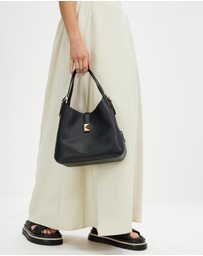 Kate Spade - Deco Pebbled Leather Medium Crossbody Tote
