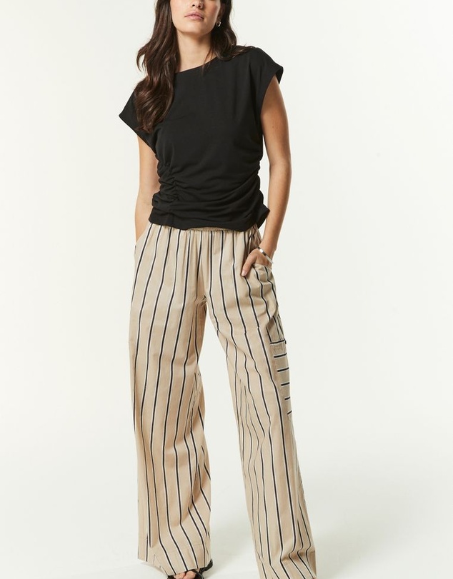 NEXT - Ruched Cap Sleeve Top