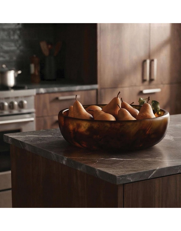 Urban Attitude - Urban Attitude GAB Extra Large Bowl 59.5 Wide by 12.5 Height - Dark Cocoa