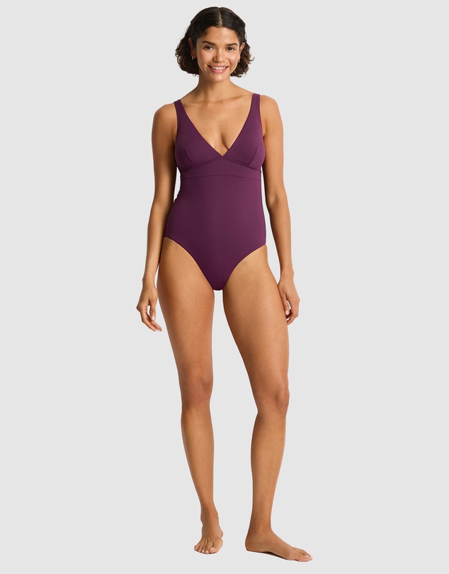 Sea Level Australia - Essentials Edit Longline Tie Back One Piece