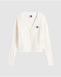 Tommy Jeans - Boxy Garmentdye Cardigan