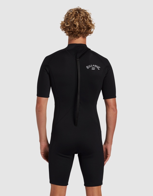 Billabong - Mens 2/2mm Foil Back Zip Springsuit