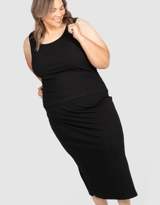 Love Your Wardrobe - Arial Rib Tank