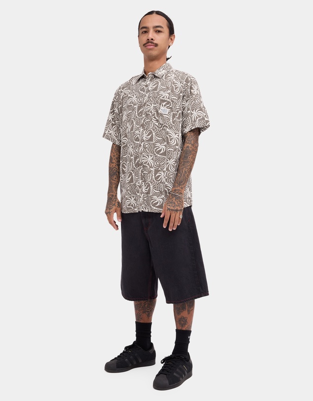 RVCA - Mens Exotica Short Sleeve Shirt