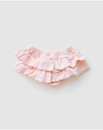 WITH LOVE FOR KIDS - Ruffle Bloomers Wide Ribbed - Babies - Kids