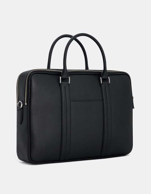 Oroton - Nicholas Double Zip Briefcase Smooth