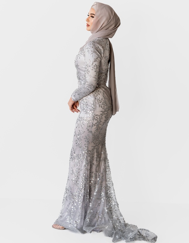 Veil of Faith - Mia Beaded Dress