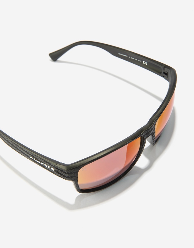 Hawkers Co - HAWKERS - Black Ruby FASTER RAW CARBON FIBER Sunglasses for Men and Women UV400