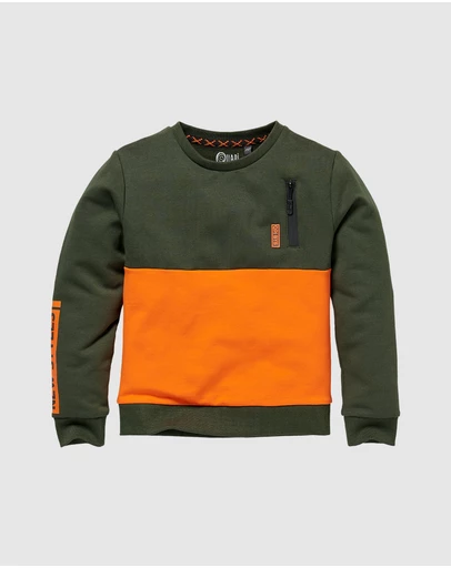 Quapi - Kenan Colourblock Sweat - Kids-Teens