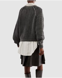 Free People - Frankie Cable Sweater