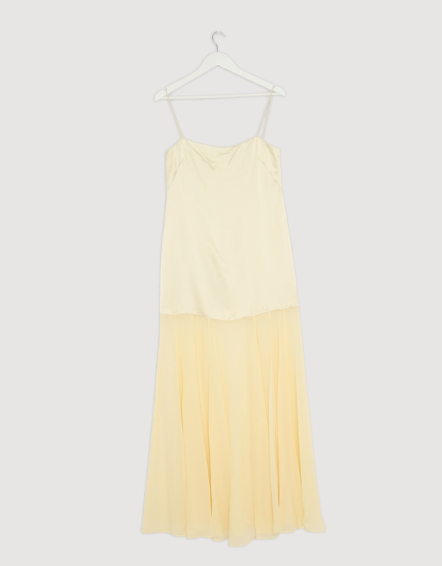 Revibe - Repaired Shona Joy Moraya Dropped Waist Maxi Dress - AU 8