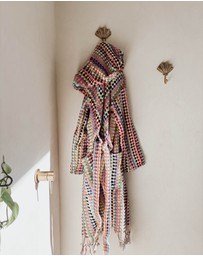 Miss April - Pompom Bath Robe