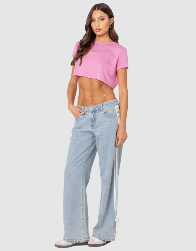 EDIKTED - Seville Cropped T Shirt