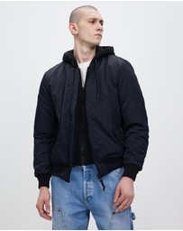 Superdry - Military Hooded MA1 Bomber Jacket