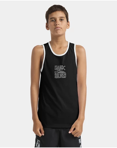 Quiksilver - Boys 8 to 16 Lo Res Tank Top