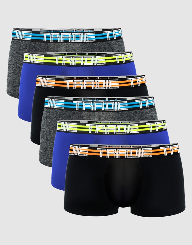 TRADIE - Boys 6pk Fitted Trunk