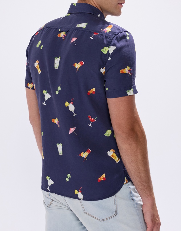 Marcs - At The Bar Linen Blend Shirt