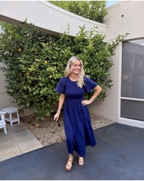 Esther & Co - Iolana Dress - Navy