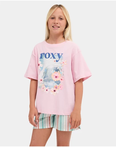 Roxy - Girls 8 to 16 Summer Swell T-Shirt