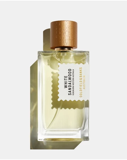 Goldfield & Banks - WHITE SANDALWOOD Perfume 100mlNatural Spray Glass Bottle 3.4 fl. oz.