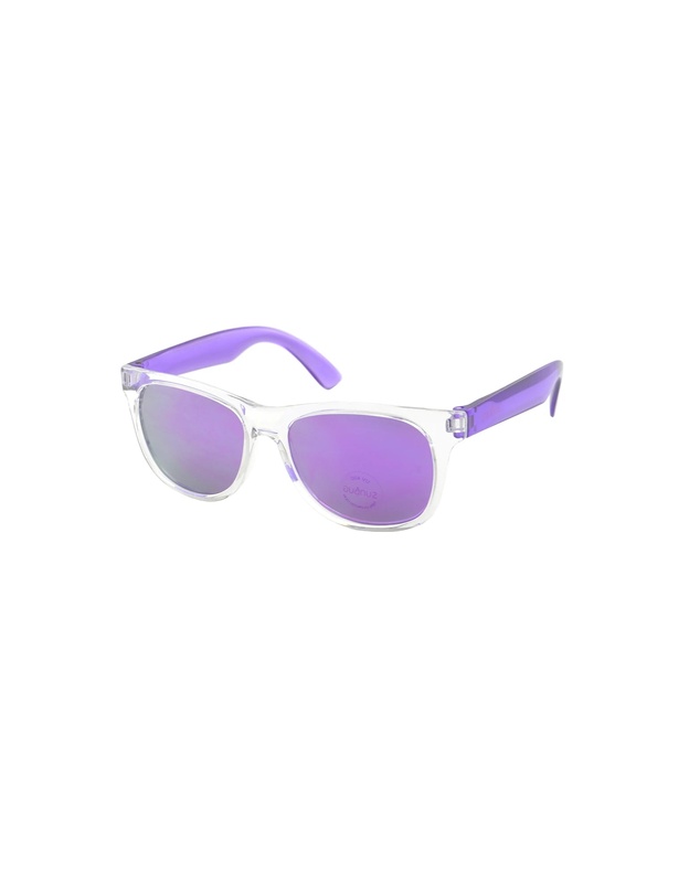 Sunbug - Transparent Purple Ways Sunglasses