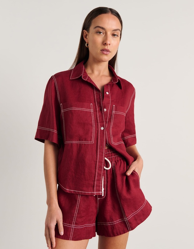 Jag - Gigi Relaxed Short Sleeve Shirt