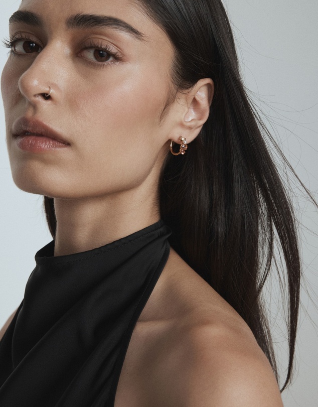 MIMCO - Bejewel Mini Hoop Earrings