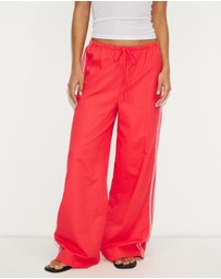 Dazie - Aloe Stripe Linen Blend Pants