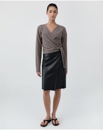 St. Agni - Cashmere Wrap Cardigan