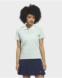 adidas Originals - Originals All Over Trefoil Polo Shirt Womens