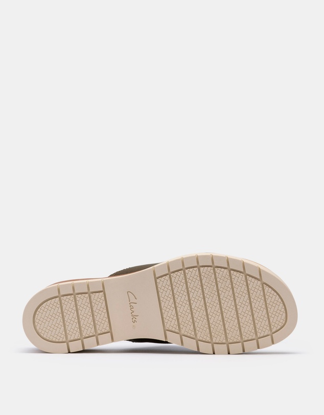 Clarks - Diaz Slide Dark Olive
