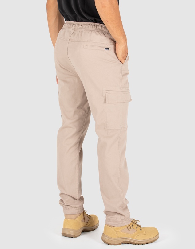 UNIT - UNIT Pivot Elastic Waist Cuffed Cargo Pants
