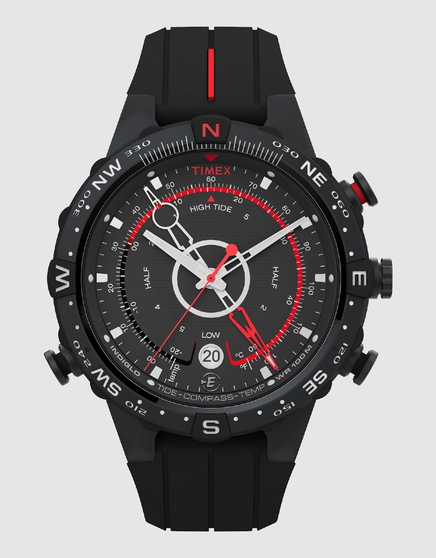 TIMEX - Timex Men's Intelligent Quartz® Tide Temp Compass 45mm Watch
