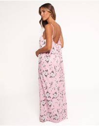 Petal & Pup - Lumina Maxi Dress - Pink Floral