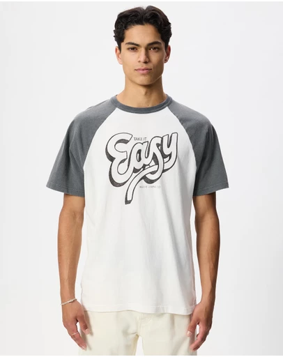 Nudie Jeans - Roy Take It Easy Raglan T-Shirt