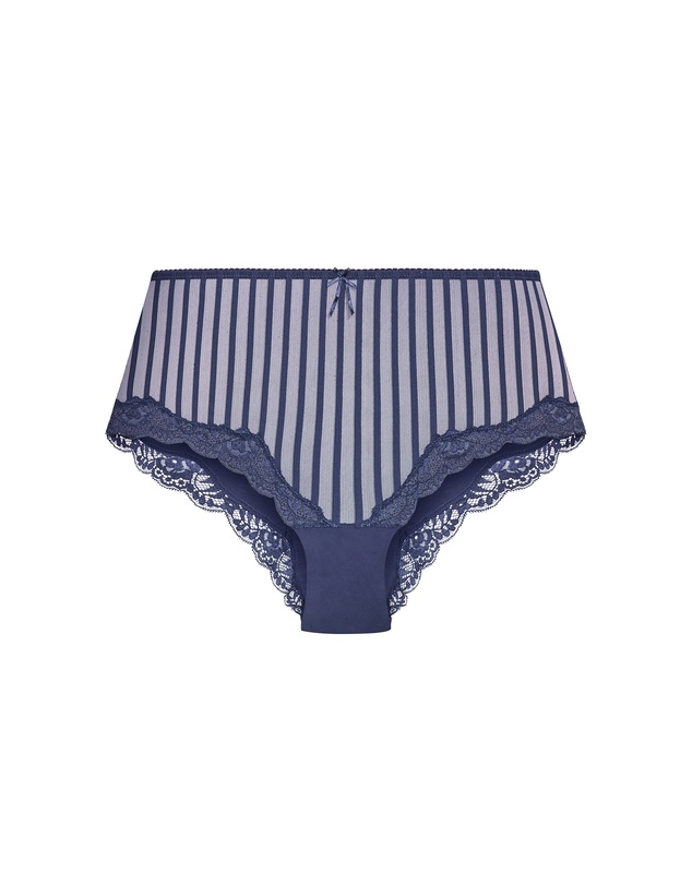 City Chic - Plus size Fifi Hi Waist Shorty - french navy