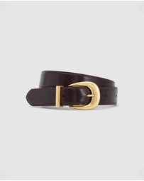 Oroton - Ina 30cm Belt Texture