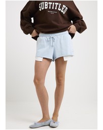 Subtitled - Aloha Cropped Fleece Shorts