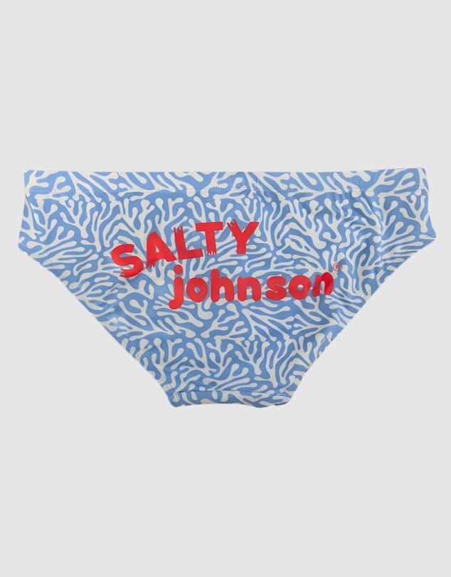 Salty Johnson - Coral Blue Brief