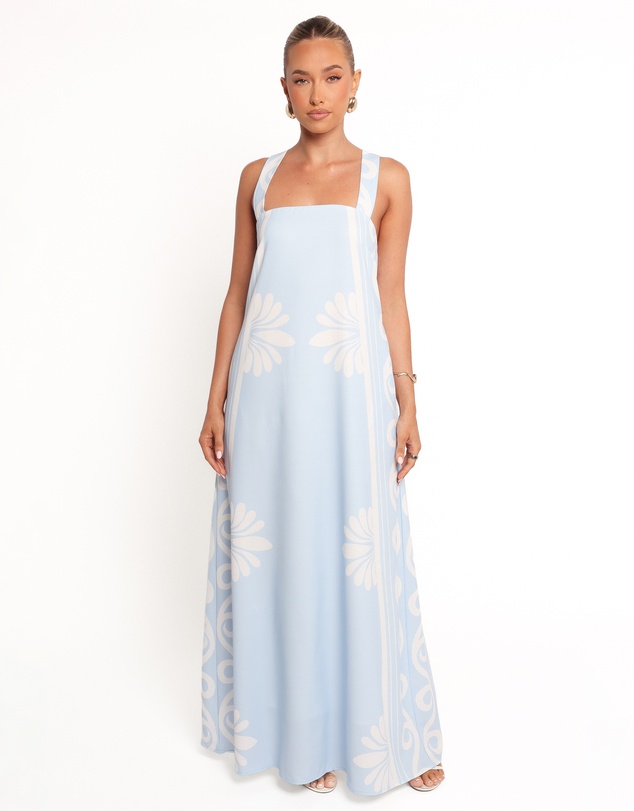 Petal & Pup - Valeria Maxi Dress - Blue