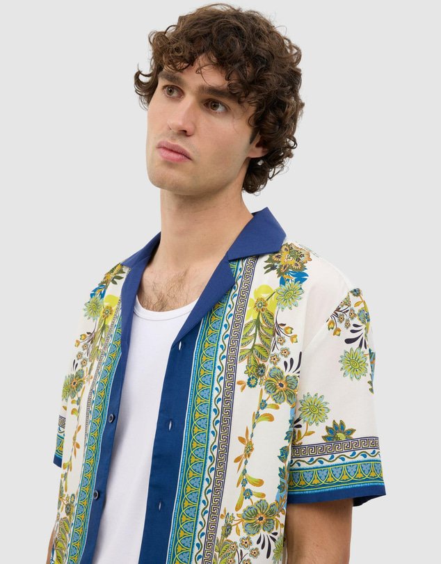 Politix - Andrew Floral Short Sleeve Shirt