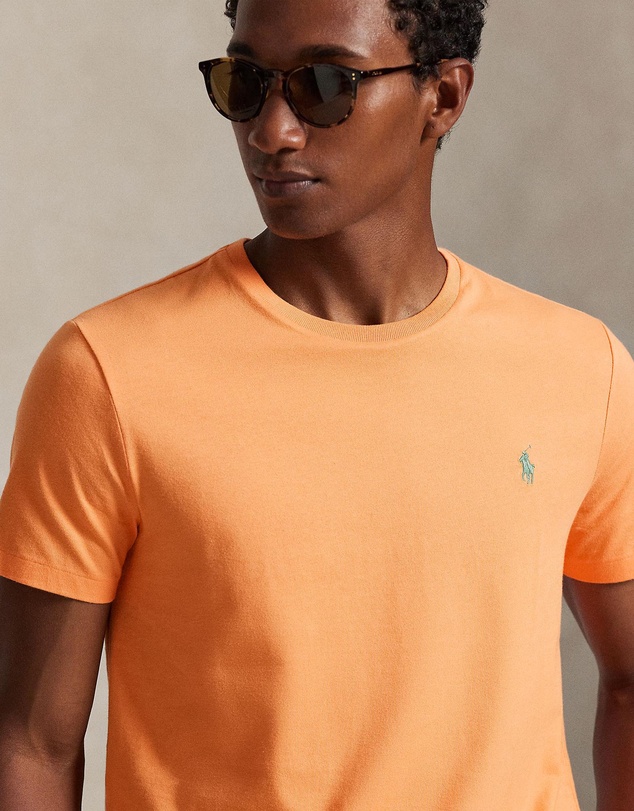 Polo Ralph Lauren - Custom Slim Fit Jersey Crewneck T-Shirt