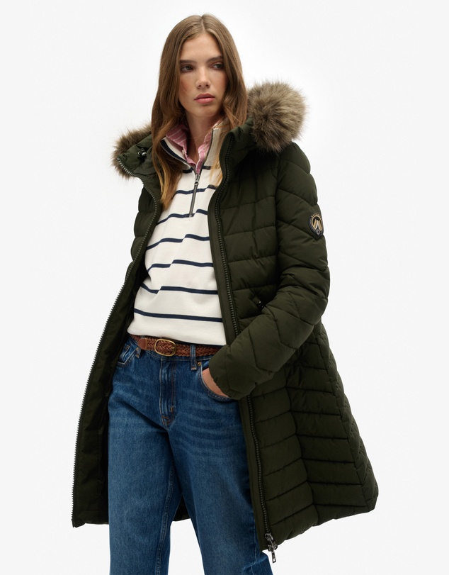 Superdry - Fuji Hooded Mid Length Jacket