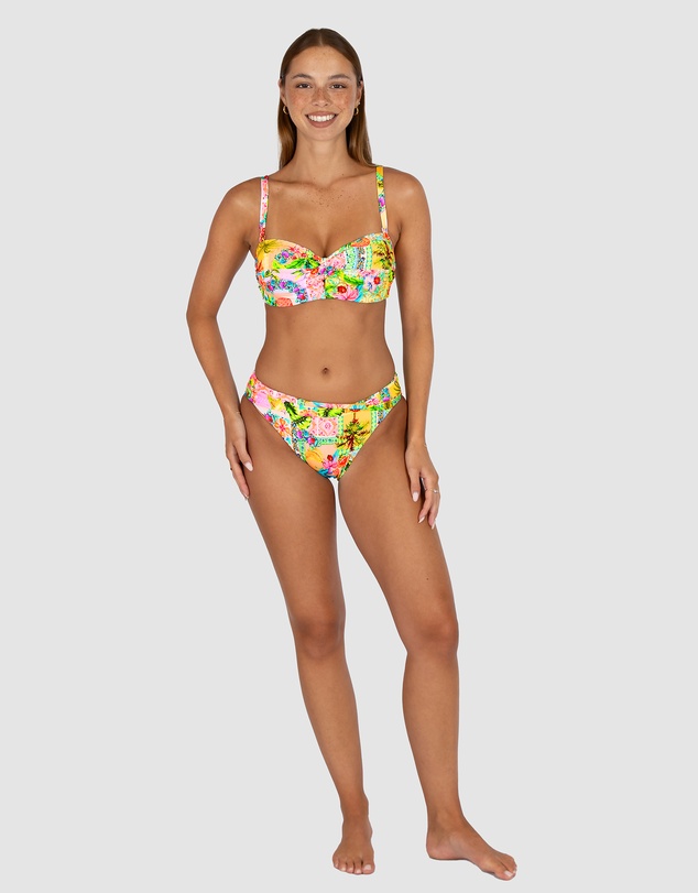 Baku Swimwear - Sardinia D-DD Cup Twist Bandeau Bikini Bra Top