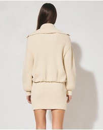 MON RENN - Sonny Knit Bomber Jacket