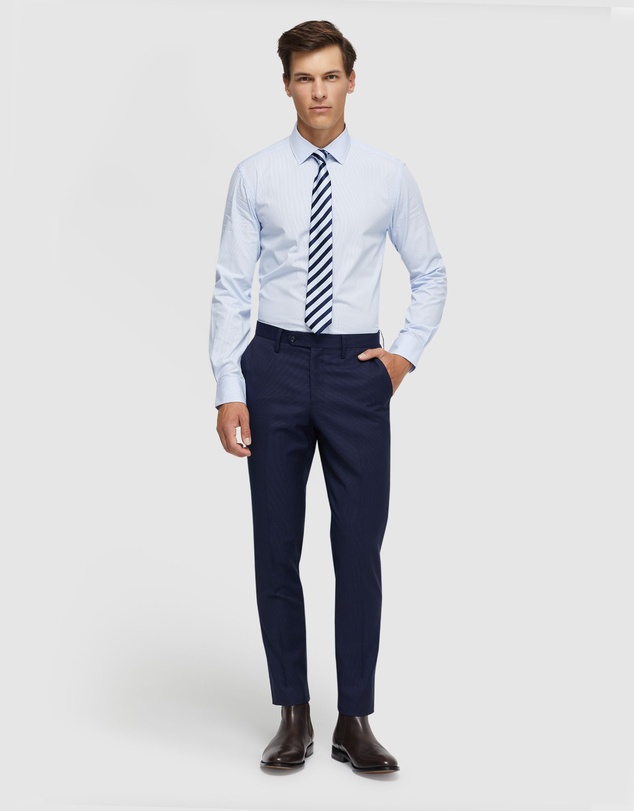 Oxford - Beckton Cotton Striped Shirt