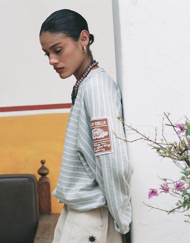 KINGA CSILLA - Smoke Stripe Med Jumper